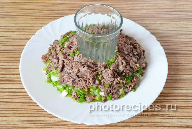 мясной салат рецепт с фото