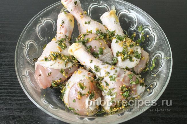 куриные голени в духовке рецепты с фото