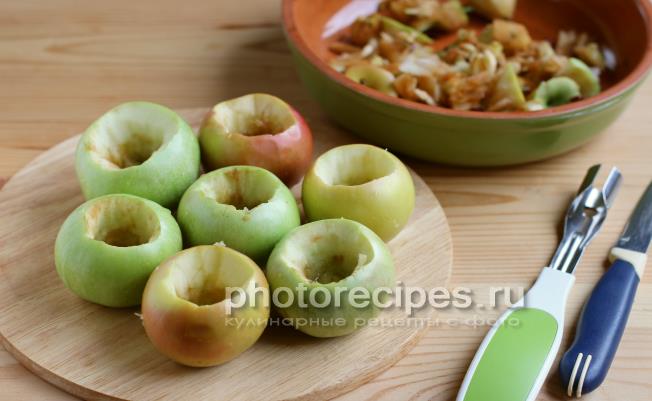 запеченные яблоки рецепт с фото