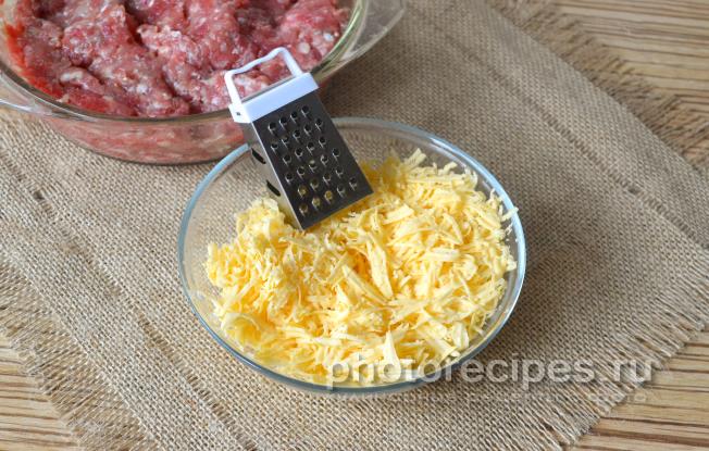 зразы мясные с сыром рецепт с фото
