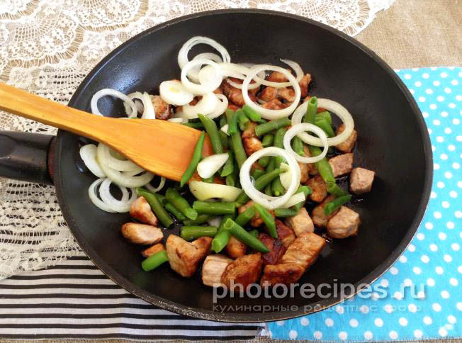 Свинина с рисом рецепт с фото