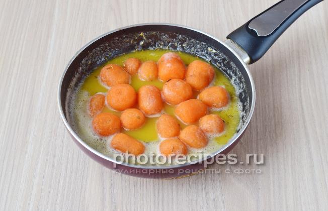 глазированная морковь рецепт с фото