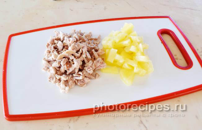 куриные салаты рецепты с фото