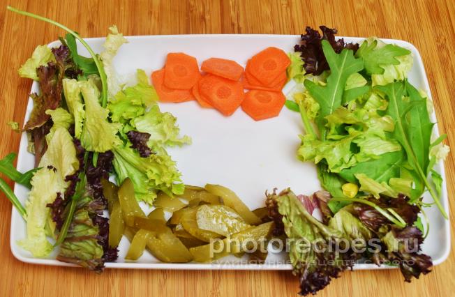 овощной салат рецепт с фото