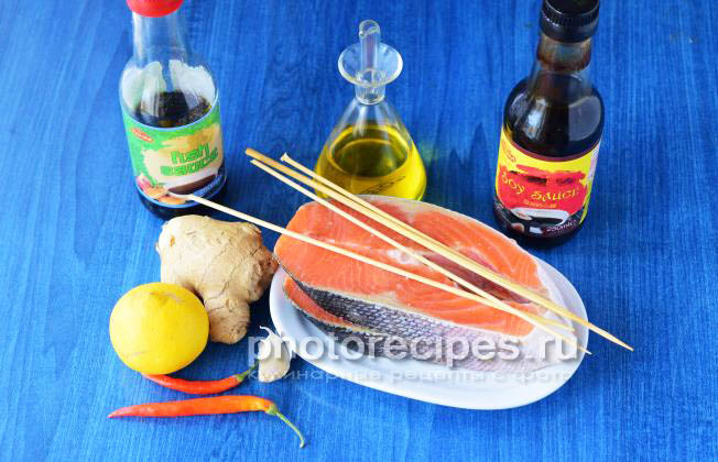 шашлык из семги рецепт с фото