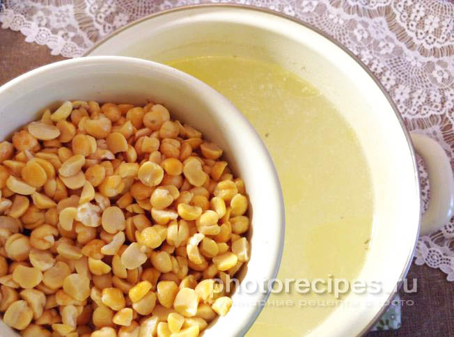 гороховый суп рецепт с фото