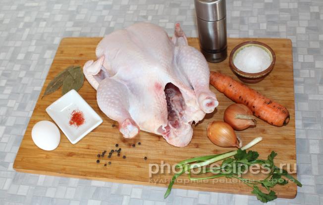 Куриный бульон рецепт с фото