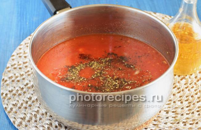 томатный суп рецепт с фото