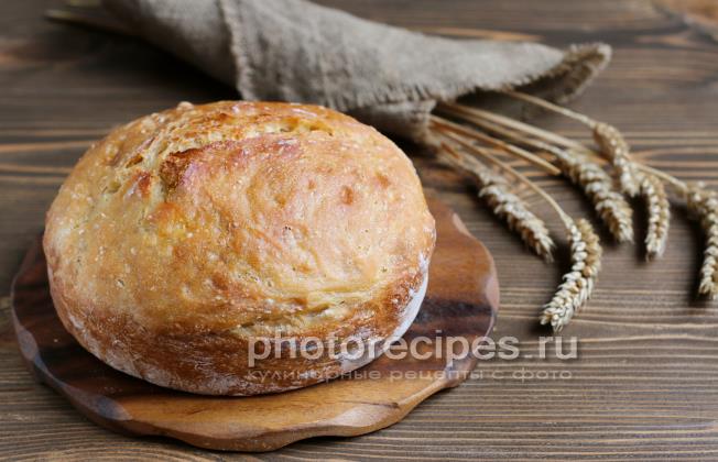рецепт хлеба без замеса