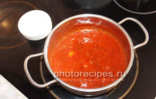 томатный соус для пиццы рецепт с фото