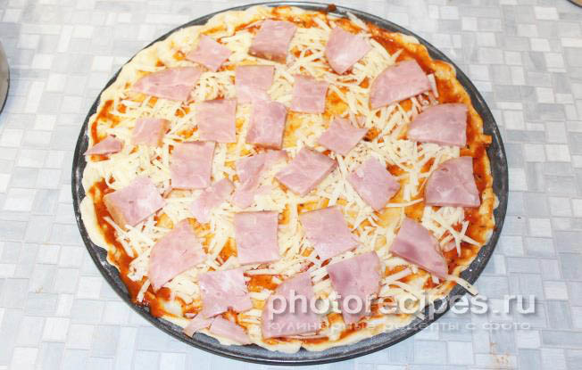 Тесто для пиццы  рецепт с фото