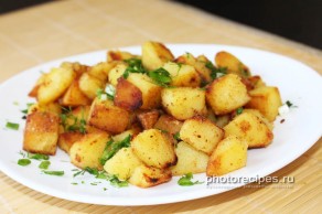 Варено-жареная картошка